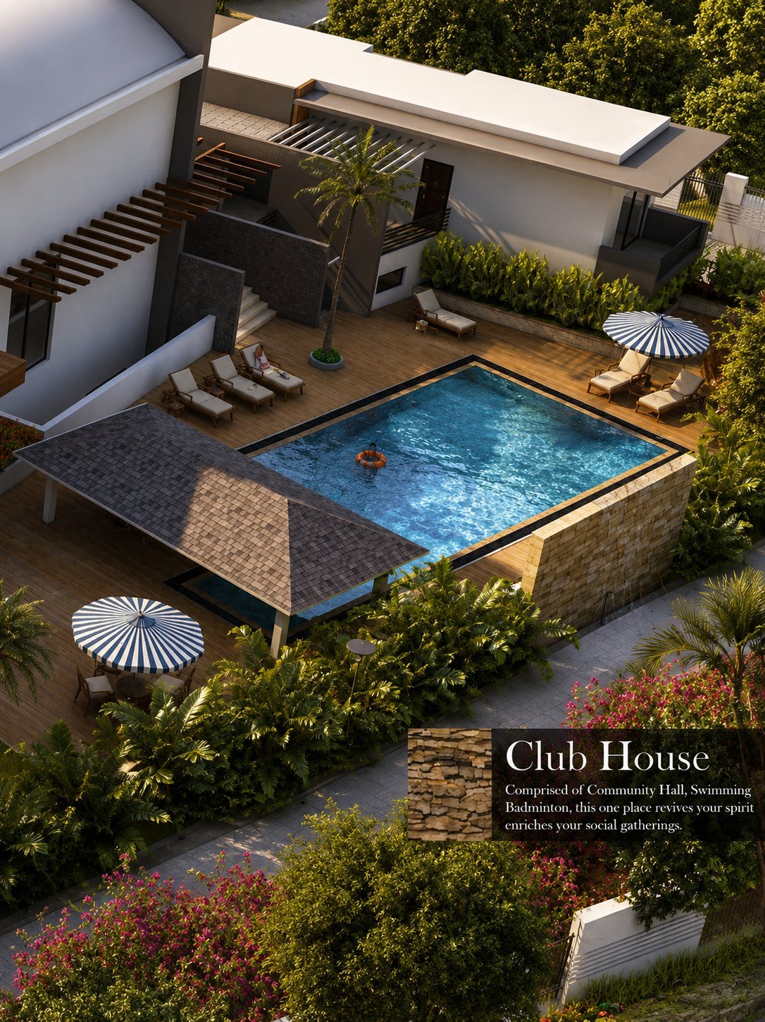 Club house pool